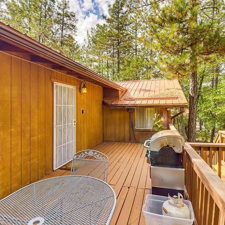 Cozy Lakeside Escape with Deck 4 Mi to Rainbow Lake Pinetop-Lakeside Zewnętrze zdjęcie